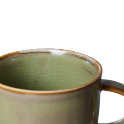 Home Chef mok met oor 32 cl, Moss green