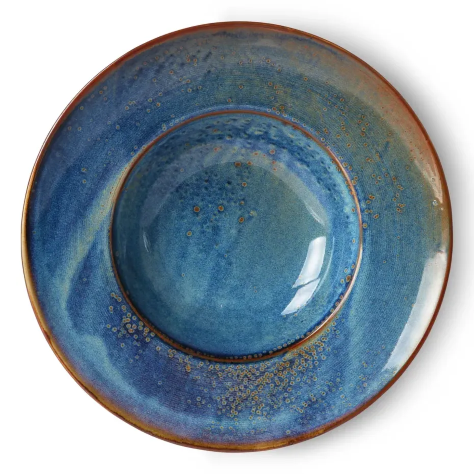 Home Chef pastabord Ø28,5 cm, Rustic blue