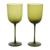Host rodewijnglas 36 cl 2-pack, Mosgroen
