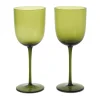 Host wittewijnglas 30 cl 2-pack, Mosgroen