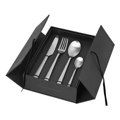 Hune bestek 16-delig, Brushed satin