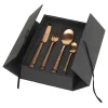 Hune bestek 16-delig, Copper hammered