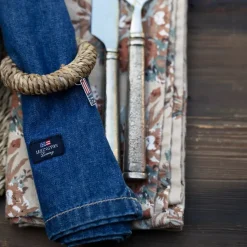 Icons Denim servet 50x50 cm, Denimblauw