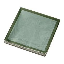 Iittala papieren servet, Bosgroen-mint, 33 cm, 20-pack