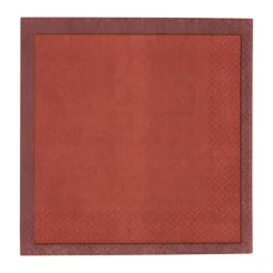 Iittala papieren servet, Kersenrood, 33 x 33 cm, 20 stuks