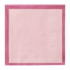 Iittala papieren servet, Pink-roze, 33 cm, 20-pack