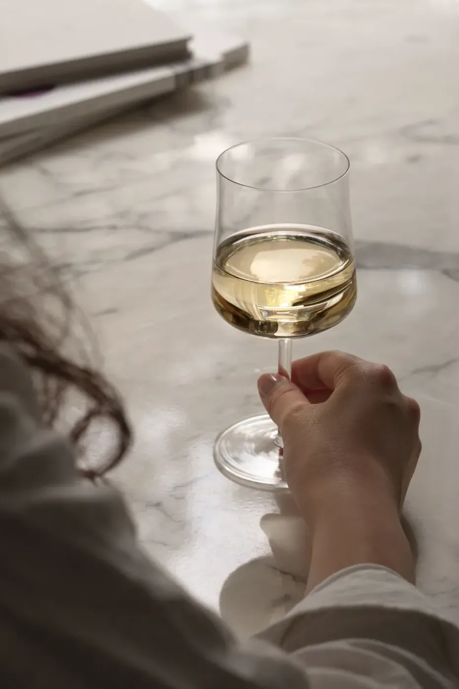 Informal wijnglas 28 cl 2-pack, Transparant