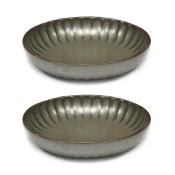 Inku high bord S Ø19 cm 2-pack, Green