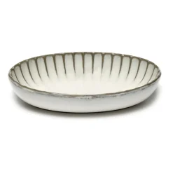 Inku ovale serveerschaal S 13x19 cm, White