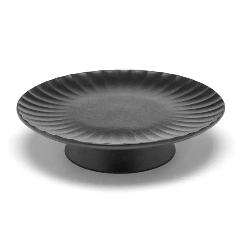 Inku taartschotel L Ø24 cm, Black