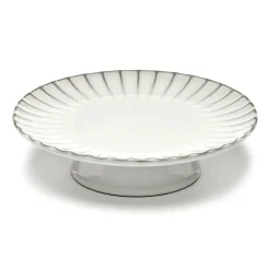 Inku taartschotel L Ø24 cm, White