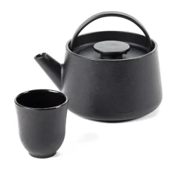 Inku theekan gietijzer 80 cl, Black