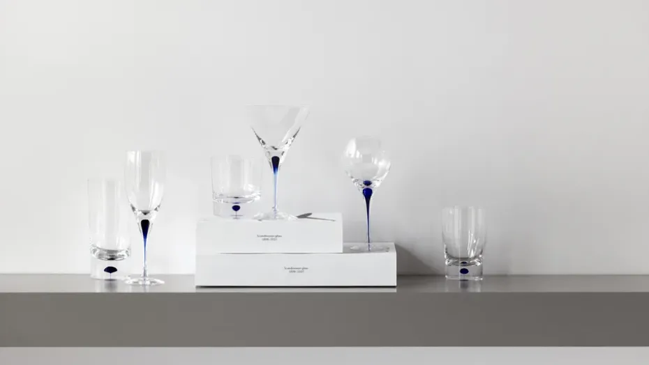 Intermezzo DOF glas 40 cl, Blauw