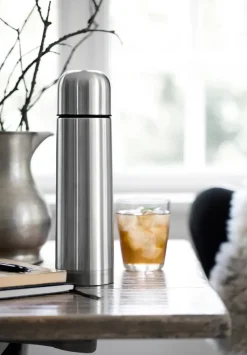 IsoTherm Eco thermosfles 1 l, Mat staal