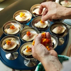 Italian Ice Cup dessertkom, Roestvrij staal