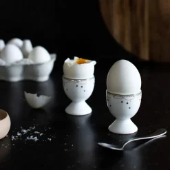 Julemorgen eierdopje 2-pack, Wit