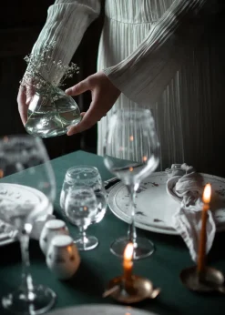 Julemorgen Story zout- & peperstel 2-delig, Wit