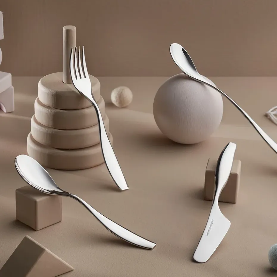 Julie kinderbestek 4-delig, Roestvrij staal