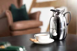 Juwel thermoskan 1 l, Verchroomd roestvrij staal