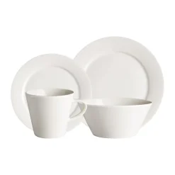 Kalk kom 60 cl 4-pak, wit