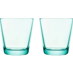 Kartio drinkglazen 21 cl 2-pack, water green (groen)