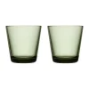 Kartio drinkglazen 21 cl 2-pack, Dennengroen