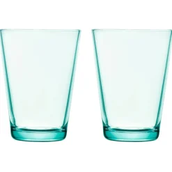 Kartio drinkglazen 40 cl 2-pack, watergroen