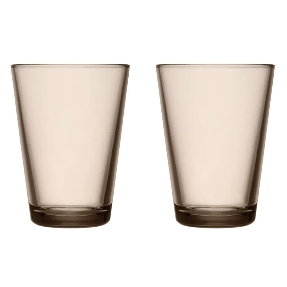 Kartio drinkglazen 40 cl 2-pack, Linnen