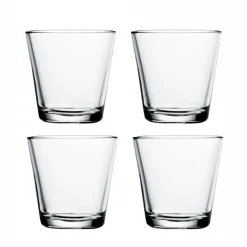 Kartio glas 4-pack, clear (helder)