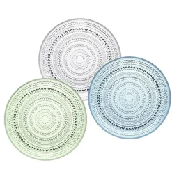 Kastehelmi bord klein - Ø24,8 cm, clear (helder)