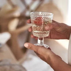 Kastehelmi glas op voet 26cl 2-pack, Klaar