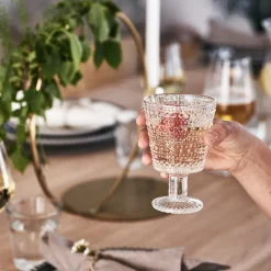 Kastehelmi glas op voet 26cl 2-pack, Klaar