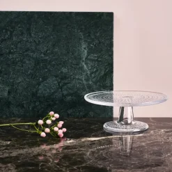 Kastehelmi taartstandaard klein, helder