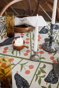 Kersenboomtuin tafelkleed, Beige, 145x250 cm