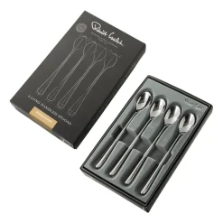 Kingham Bright lattelepel 4-pack, Roestvrij staal