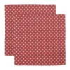 Korg servet 45x45 cm 2-pack, Rood