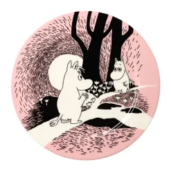 Kärlek 30 år Mumin serveerschaal, Ø30 cm