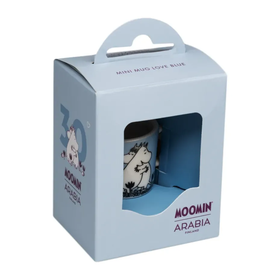 Kärlek Moomin minimok cadeauverpakking, Blauw