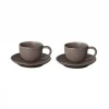 Kumi espressokopje met schotel 6 cl 2-pack, Espresso