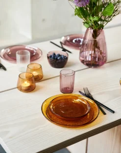 Kusintha bord Ø25 cm, Amber