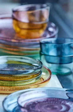 Kusintha bord Ø25 cm, Amber