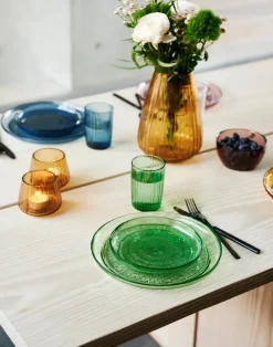 Kusintha bord Ø25 cm, Blauw