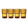 Kusintha caféglas 38 cl 4-pack, Amber