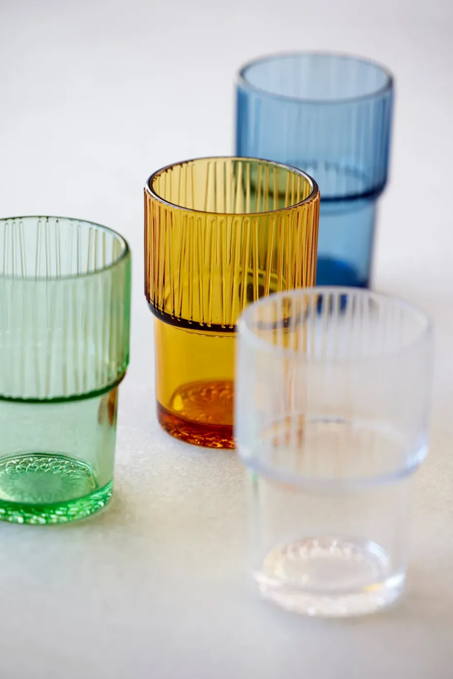 Kusintha caféglas 38 cl 4-pack, Clear