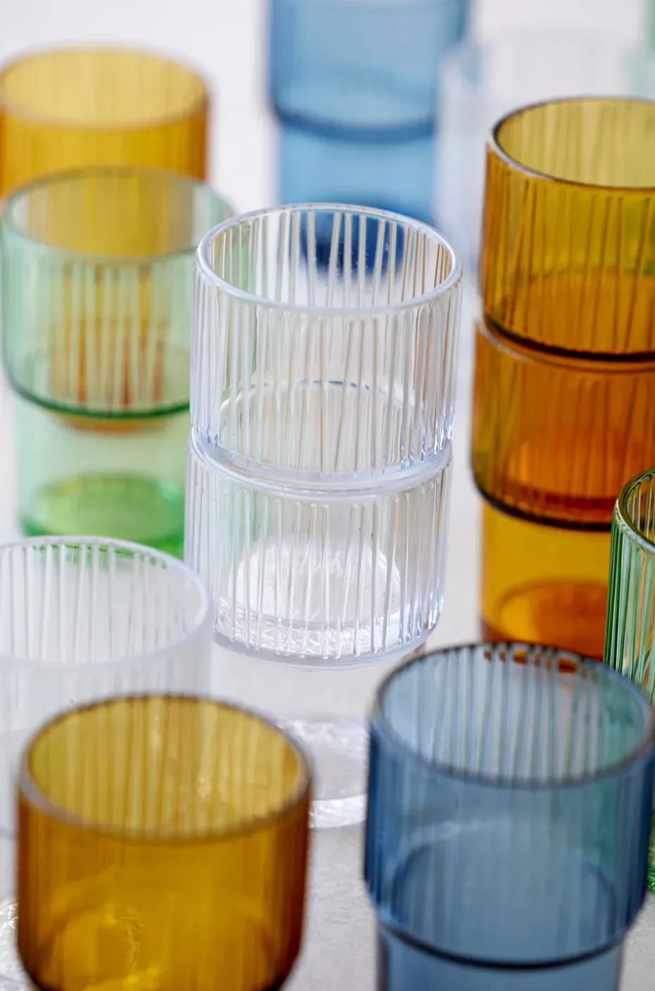 Kusintha caféglas 38 cl 4-pack, Clear