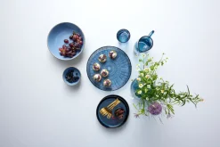 Kusintha serveerschaal rond Ø30 cm, Blue