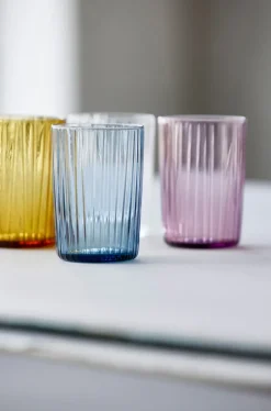 Kusintha waterglas 28 cl 4-pack, Blauw