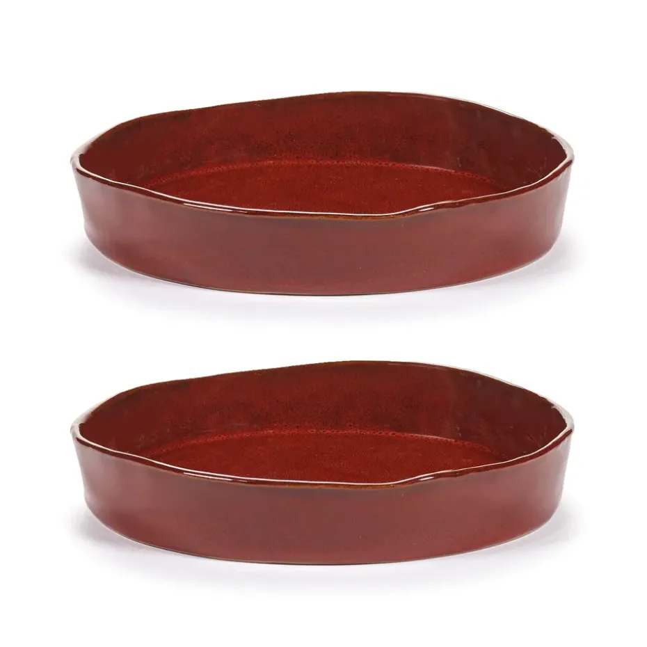 La Mère diep bord S Ø20 cm 2-pack, Venetian red