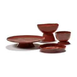 La Mère diep bord S Ø20 cm 2-pack, Venetian red