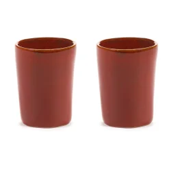 La Mère espressokop 7 cl 2-pack, Venetian red